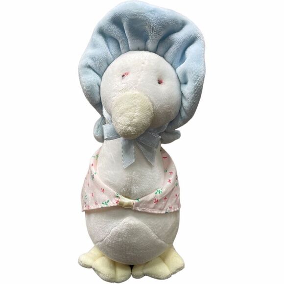 EDEN Vintage Mother Goose Duck Plush Stuffed Animal Easter - Picture 1 of 9